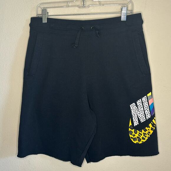 Nike Air Max Day Safari Print Shorts Black Animal Print Graphic Men Size Medium - Picture 3 of 6
